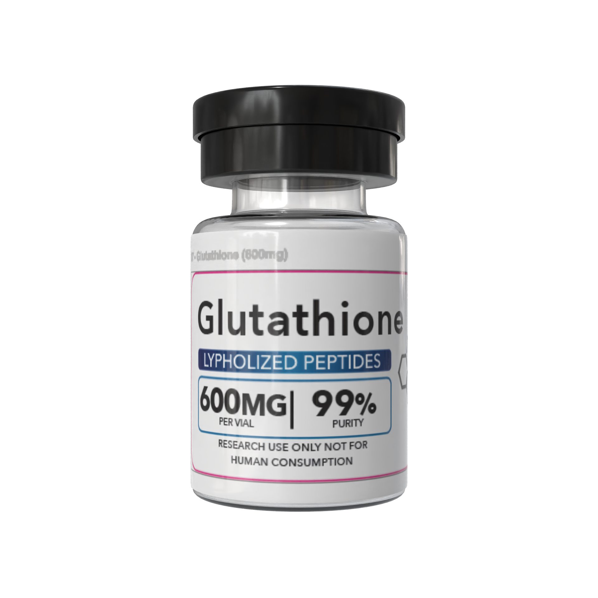 Glutathione research vial