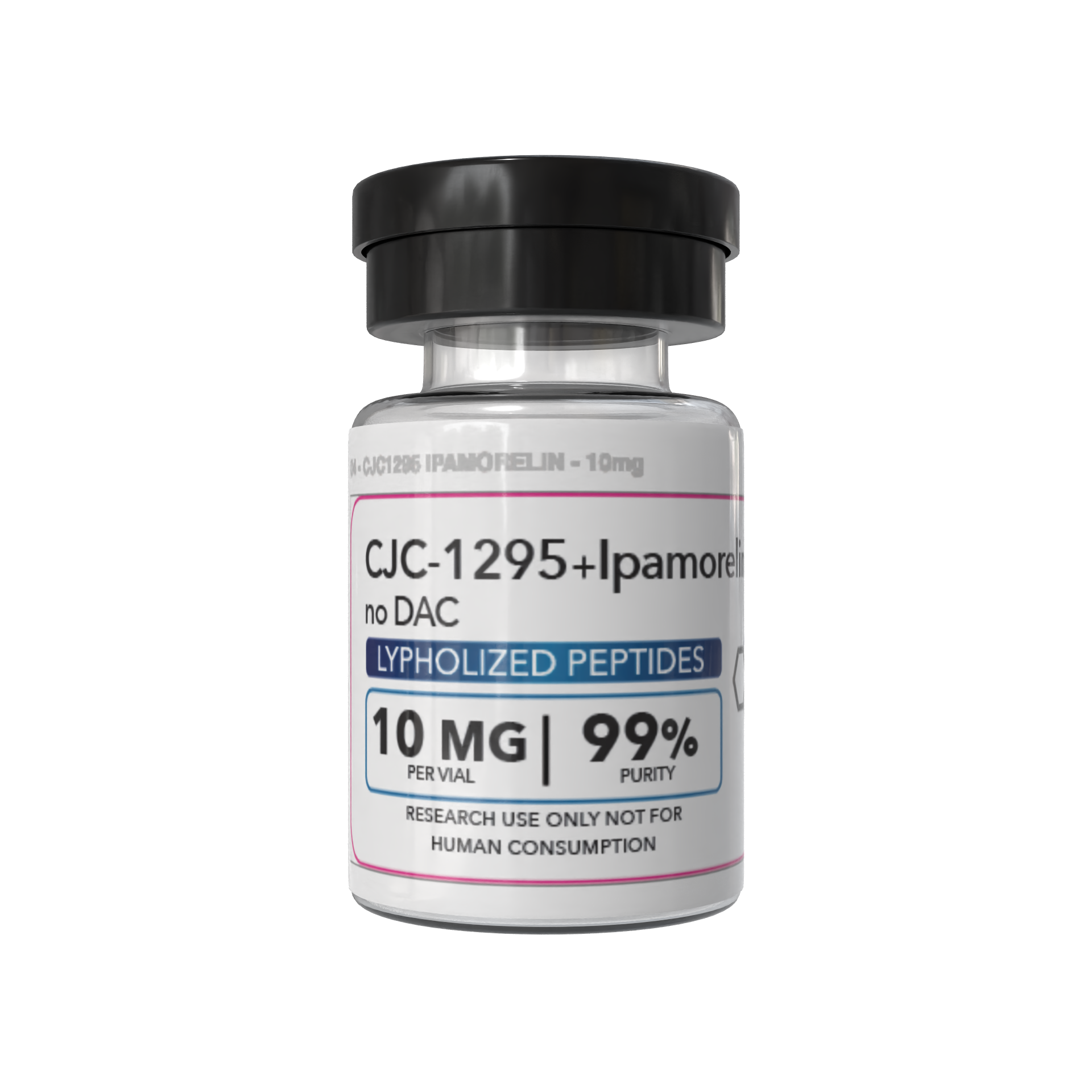 CJC-1295 No DAC + Ipamorelin research vial