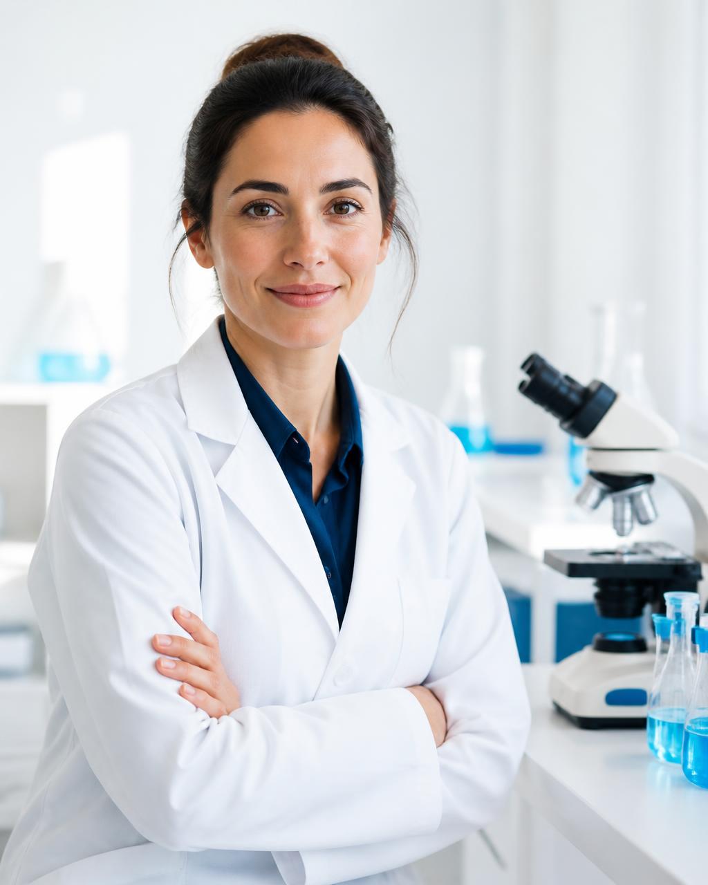 Covalent Research Labs scientist in the laboratory